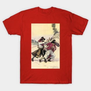 Pirate Duel till the Death on the Beach T-Shirt